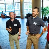 Guests at the Engineering Design Project Preview Event